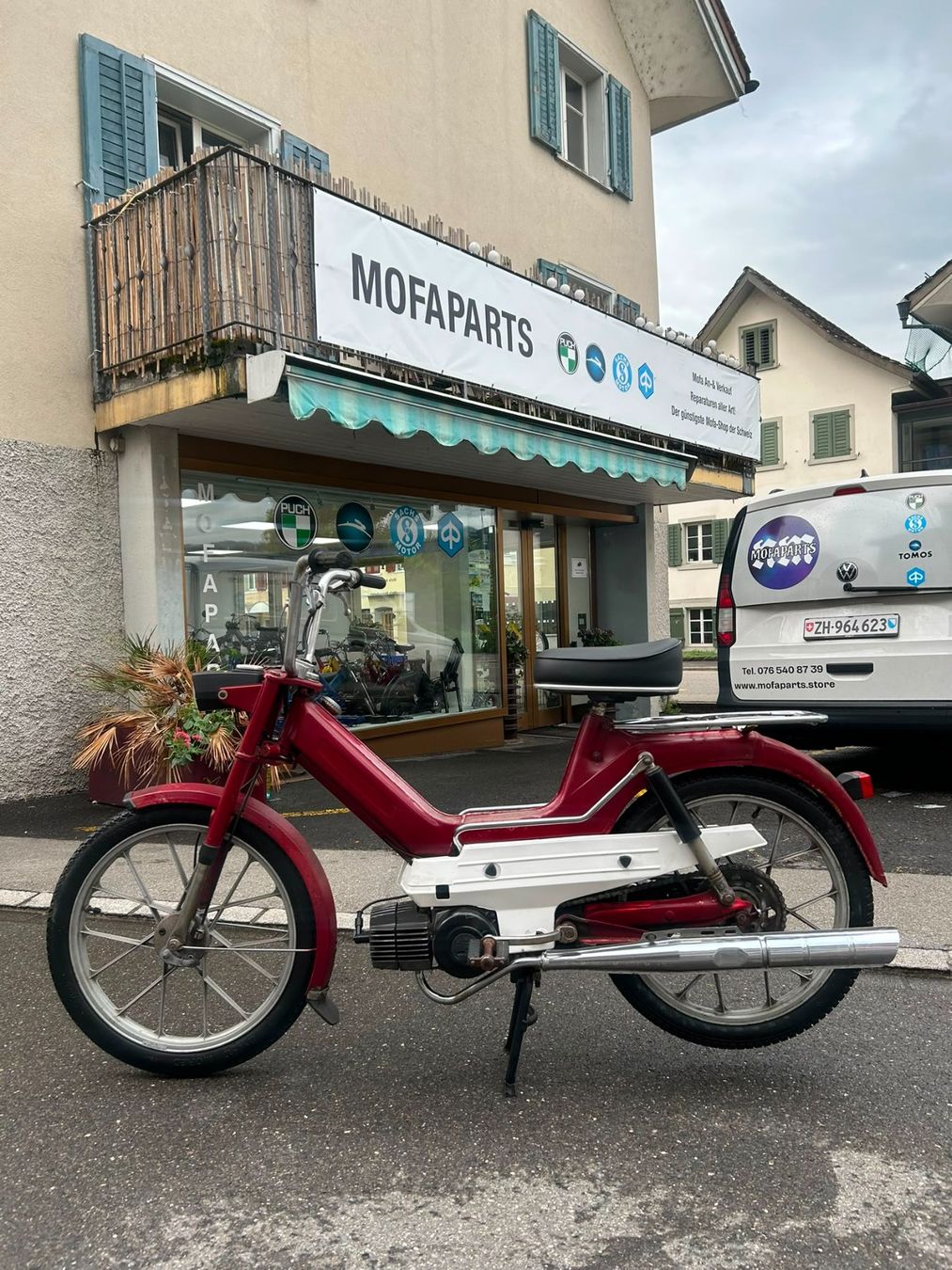 Puch Ciclomotori: Puch Maxi S mit Ausweis – Usato da Schmerikon venduto da Mofaparts