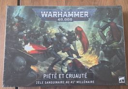Jeu Warhammer 40000 Piété et Cruauté neuf sous blister