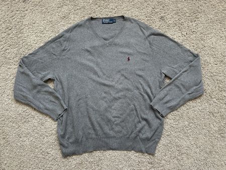 Polo Ralph Lauren Pullover Sweatshirt V-Ausschnitt 