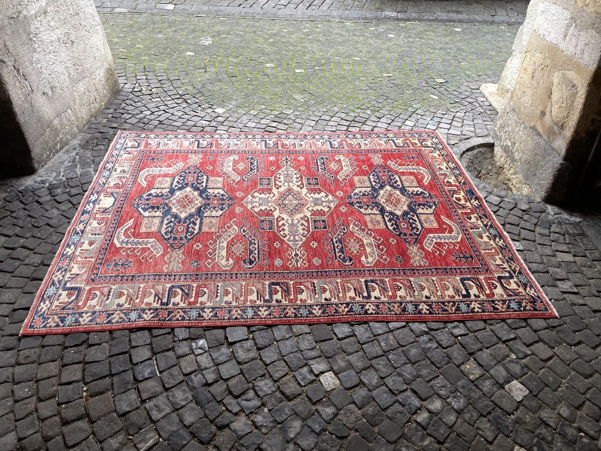 Tappeti: Tapis Kazak 167x221 tbe – Usato da Biel/Bienne venduto da Galaq 1