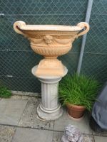 1x Säule 🤩 griechische Keramik rund Säule 3 teilig.+ Topf