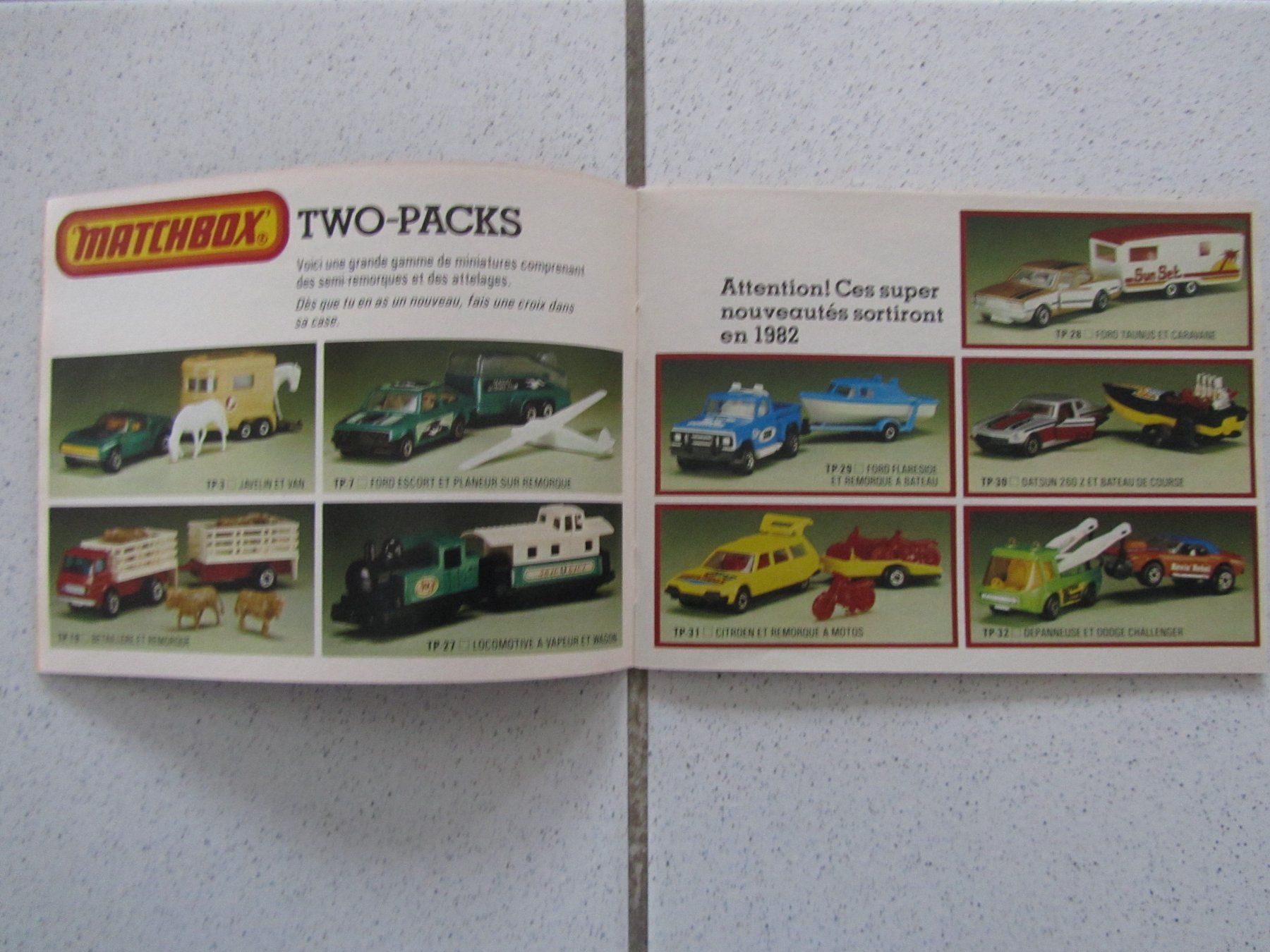 Matchbox Documents: Matchbox Prospekt von 1982/1983 – D'occasion à Weiningen ZH par dietsch57 5