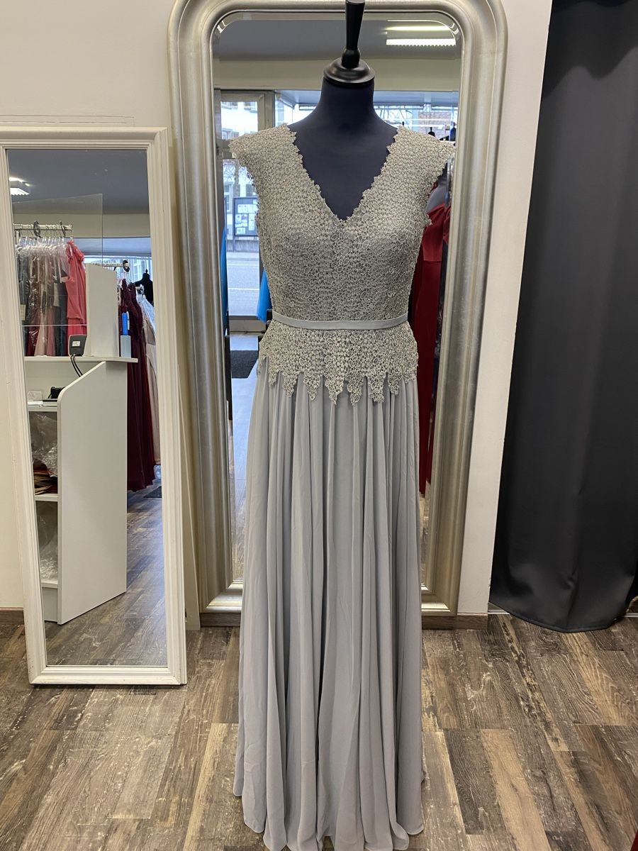 Kleider: Abendkleid-Festkleid - Grau 38 – Neu (gemäss Beschreibung) aus Schlatt ZH von mak_wrr6