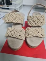 Damensandalen Andarina Beige Grösse 41