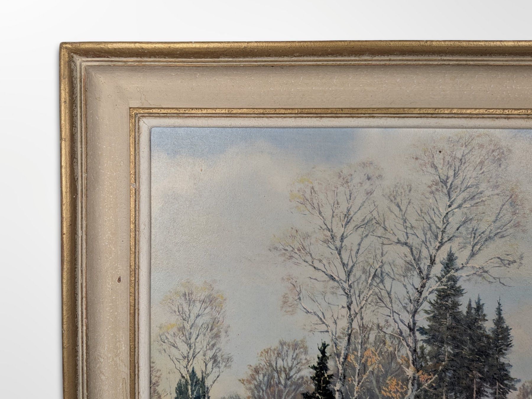 Poster & Bilder: CLEMENS FREITAG Kunstdruck Flusslandschaft – Gebraucht aus Suhr von Restwert_Suhr 6