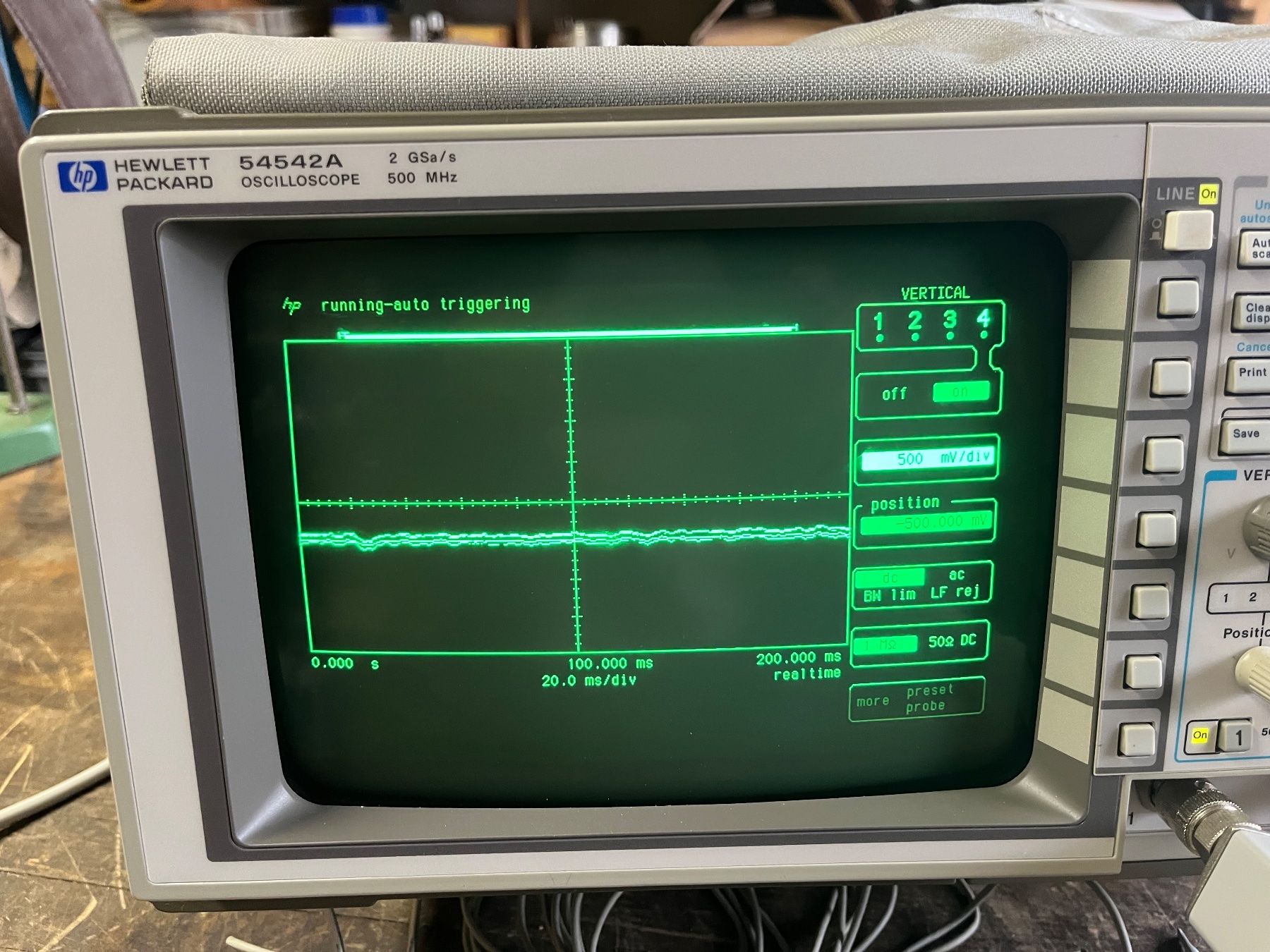 Hewlett Packard Misurare: Oscilloscope HP 5454A – Difettoso da Delémont venduto da Cannonus 1