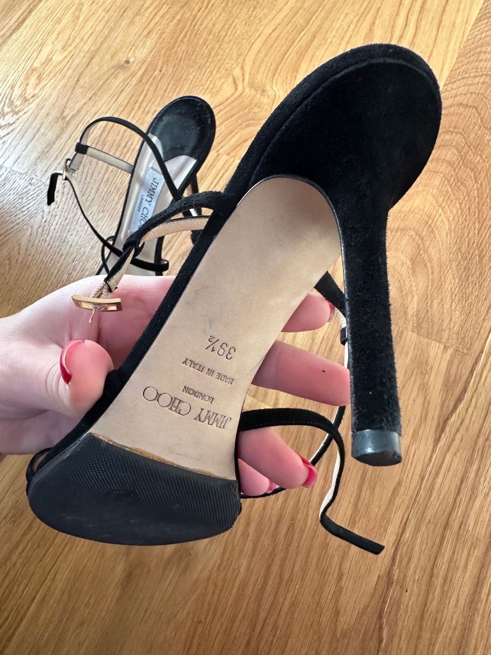 Jimmy Choo Damenschuhe: Jimmy Choo Sandalen 38.5 – Gebraucht aus Hochdorf von lefaho 2