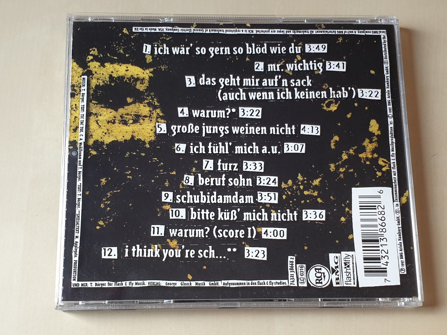 CD: Tic Tac Toe Klappe die 2te – Usato da Stansstad venduto da collectorsshop 1