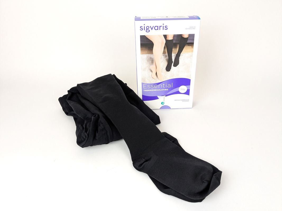 Sigvaris Calze & Collant: Sigvaris Kompressionsstrümpfe Gr. M plus – Usato da Thun venduto da Restwert_Thun