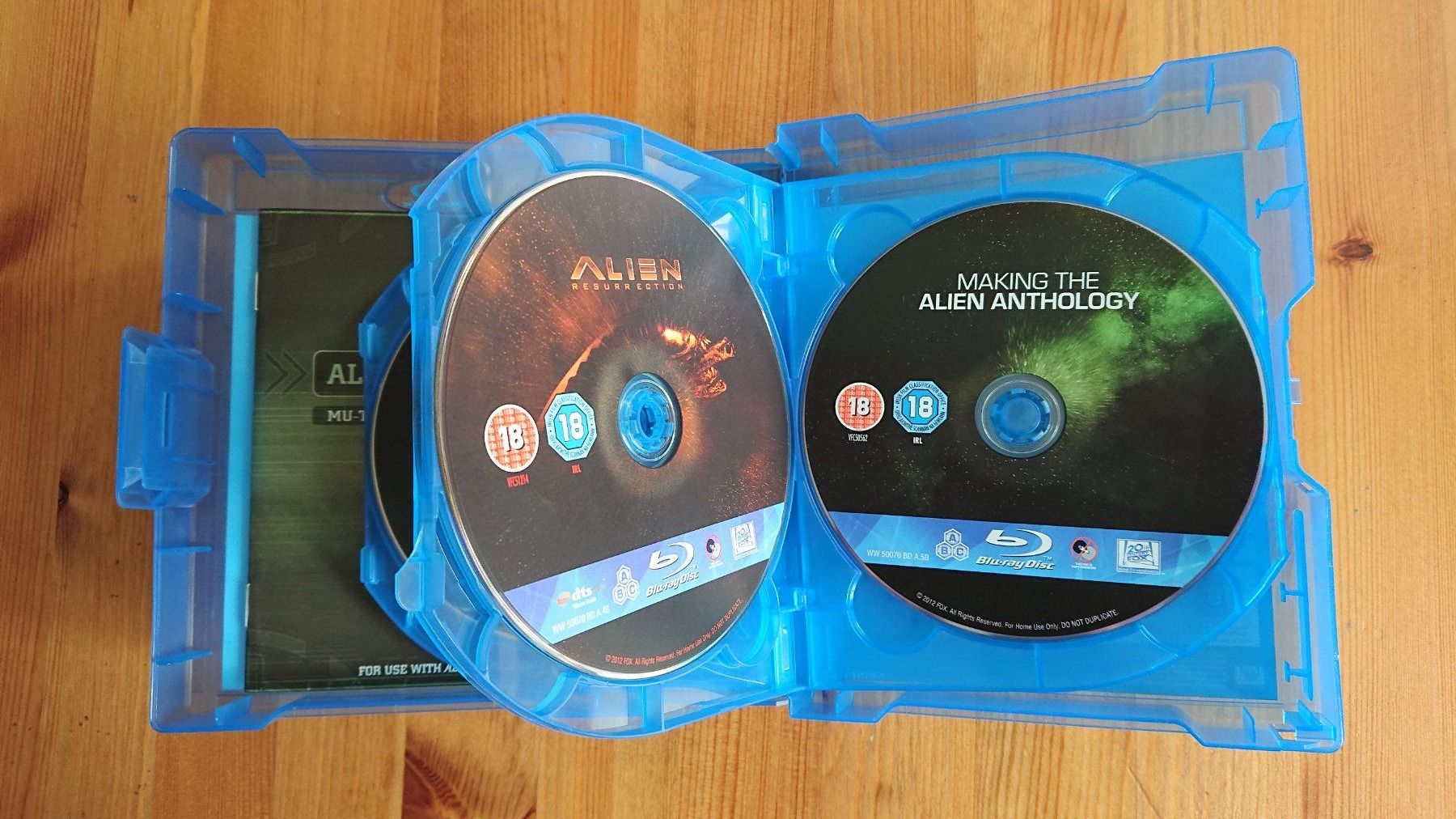 Spielfilme: PROMETHEUS TO ALIEN THE EVOLUTION 5 Film Collection Blu-Ray – Gebraucht aus Wilderswil von  8