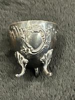 Eier Becher Silber 925 (Minervakopfmarke)