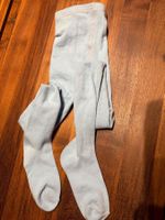 Blaue Strumpfhose / Strumpfhosen in Gr. 128
