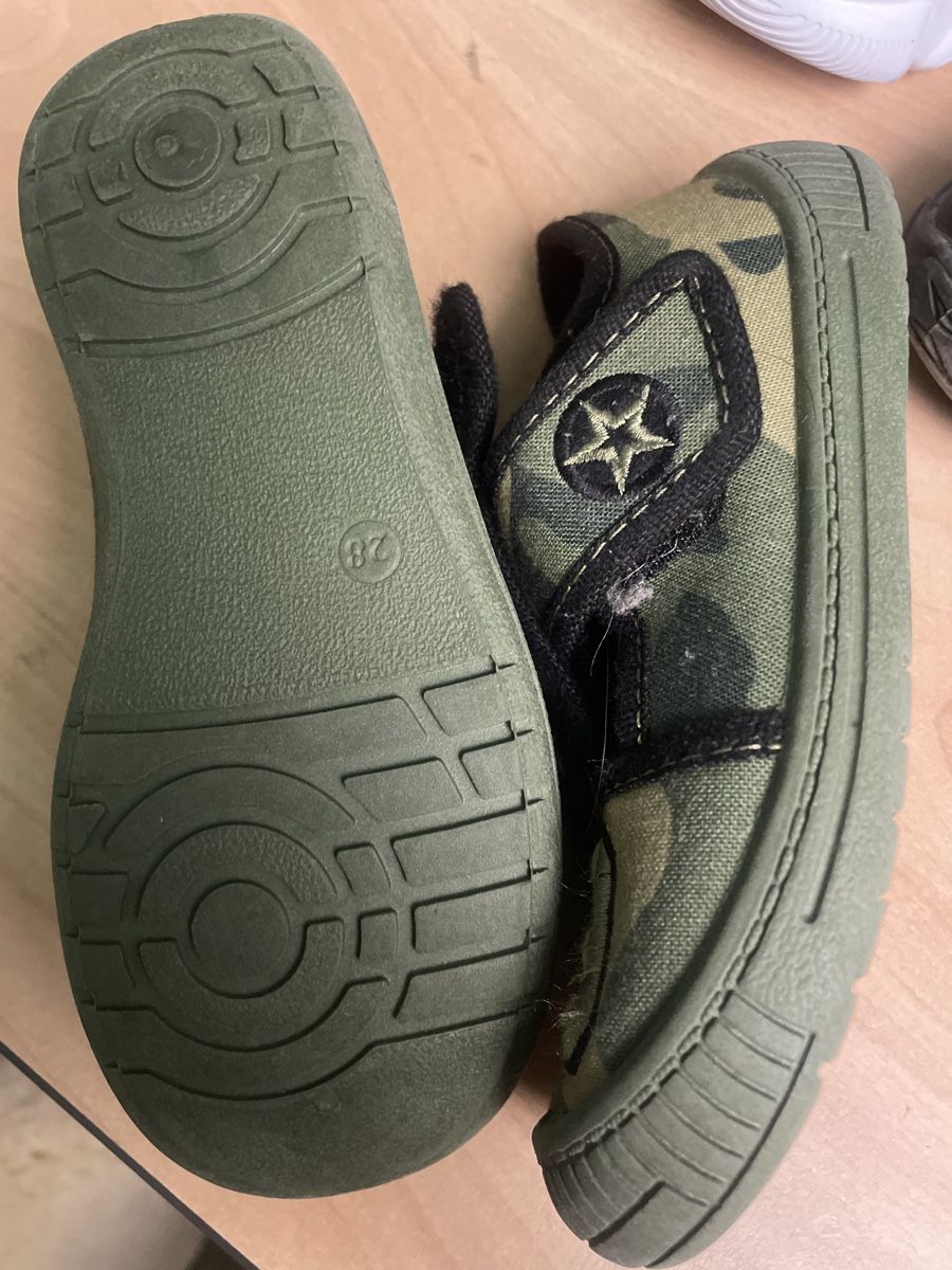 Schuhe für Jungen: Coole Camouflage Finken Gr.28 – Gebraucht aus Obergerlafingen von cabo5 2