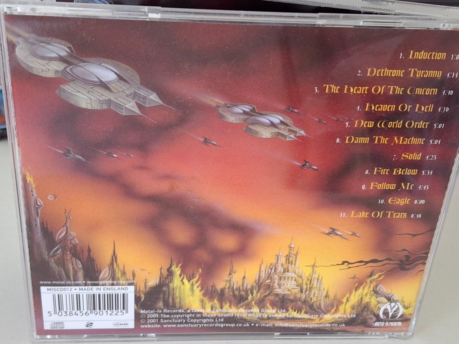 CDs: CD Gamma Ray - No World Order! - – Gebraucht aus Aarberg von Jackup1 1