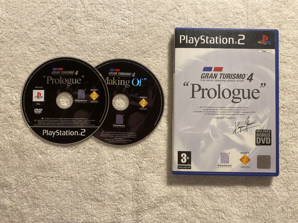 Gran Turismo 4 Prologue – Promo Disc – PS2 – PAL – Complet (très Bon état)