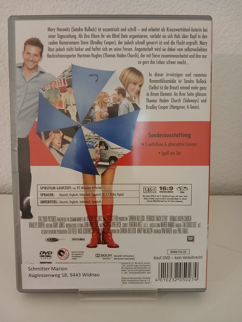 Alle DVDs: Verrückt nach Steve – Gebraucht aus St. Margrethen SG von SamusAran 1