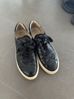 Marc O'Polo Damen Sneaker schwarz Lackleder Grösse 39