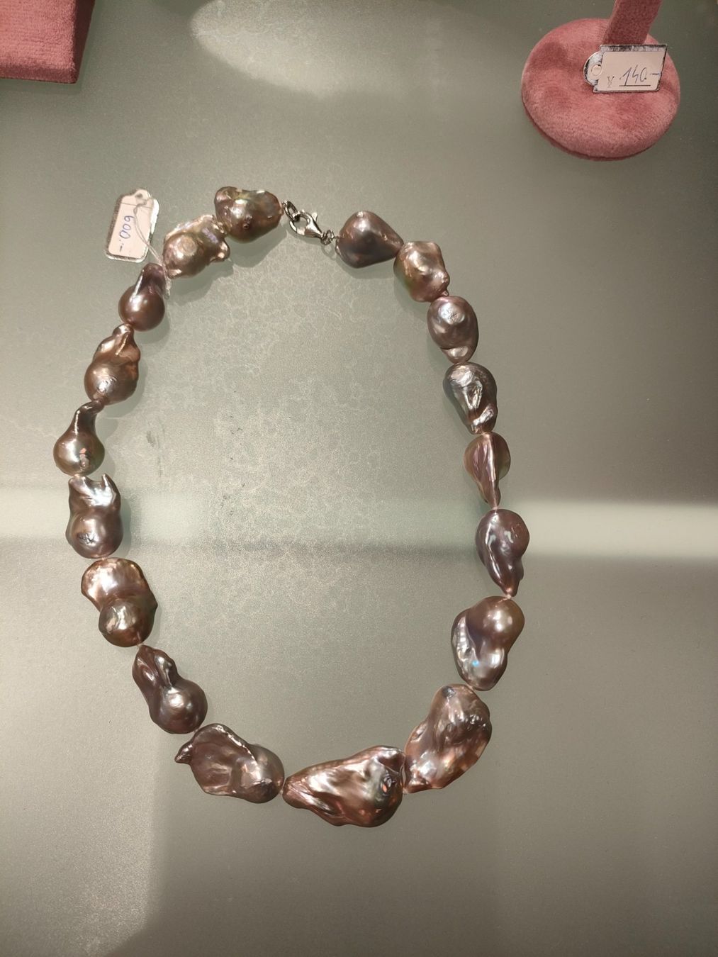 Catenine: Süsswasserperlen Kette Barock- 50% Rabatt! – Nuovo e nell'imballaggio originale da Bern venduto da Lidia.5 5
