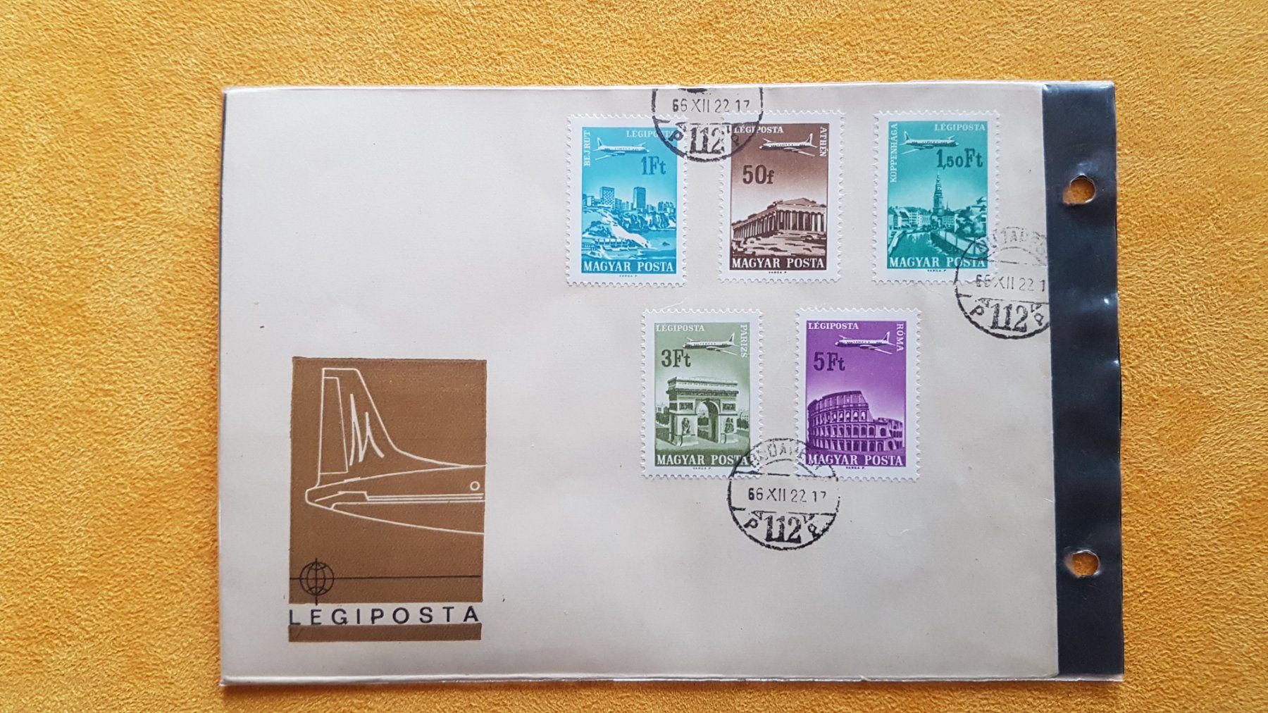 Tutti i francobolli: FDC - Luftpost - Ungarn 1966 – Nuovo (secondo la descrizione) da Reinach BL venduto da Dexy62