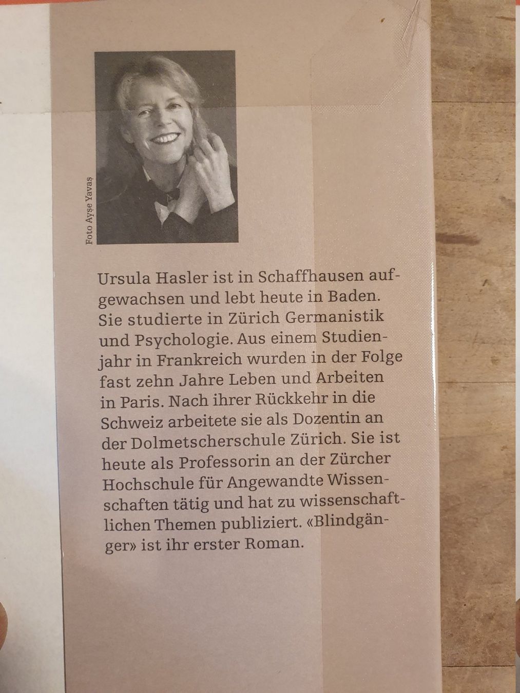 Bücher: Blindgänger Ursula Hasler Limmat – Gebraucht aus Zürich von loosebone 3