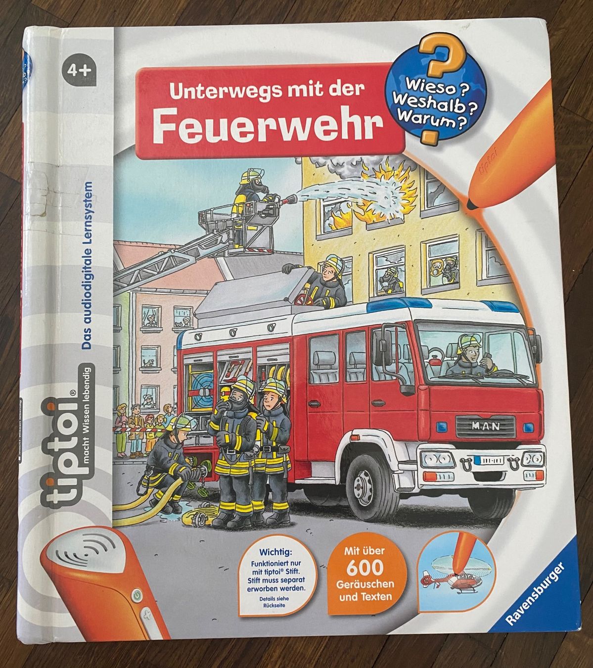 Libri: TipToi Buch "Unterwegs mit der Feuerwehr", 4+ – Usato da Widen venduto da JuliSee