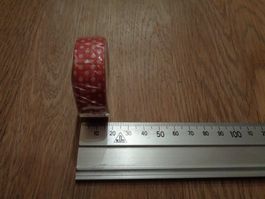 NEUE Rolle Masking Tape Rot-Weiss Polka dot - 80940