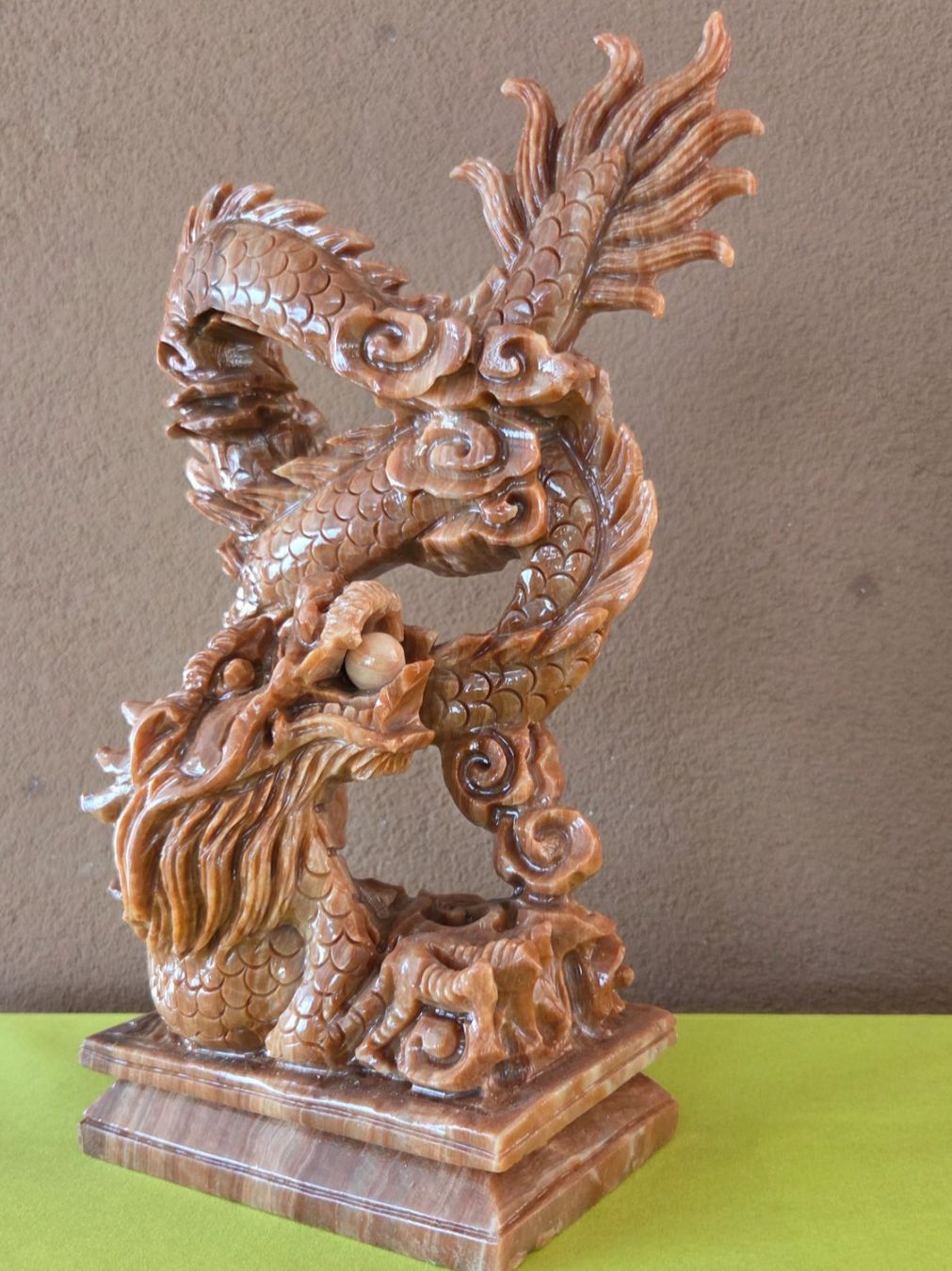 Sculture & Statue: Drache aus Marmor 30cm – Nuovo (secondo la descrizione) da Roggliswil venduto da Mabelco