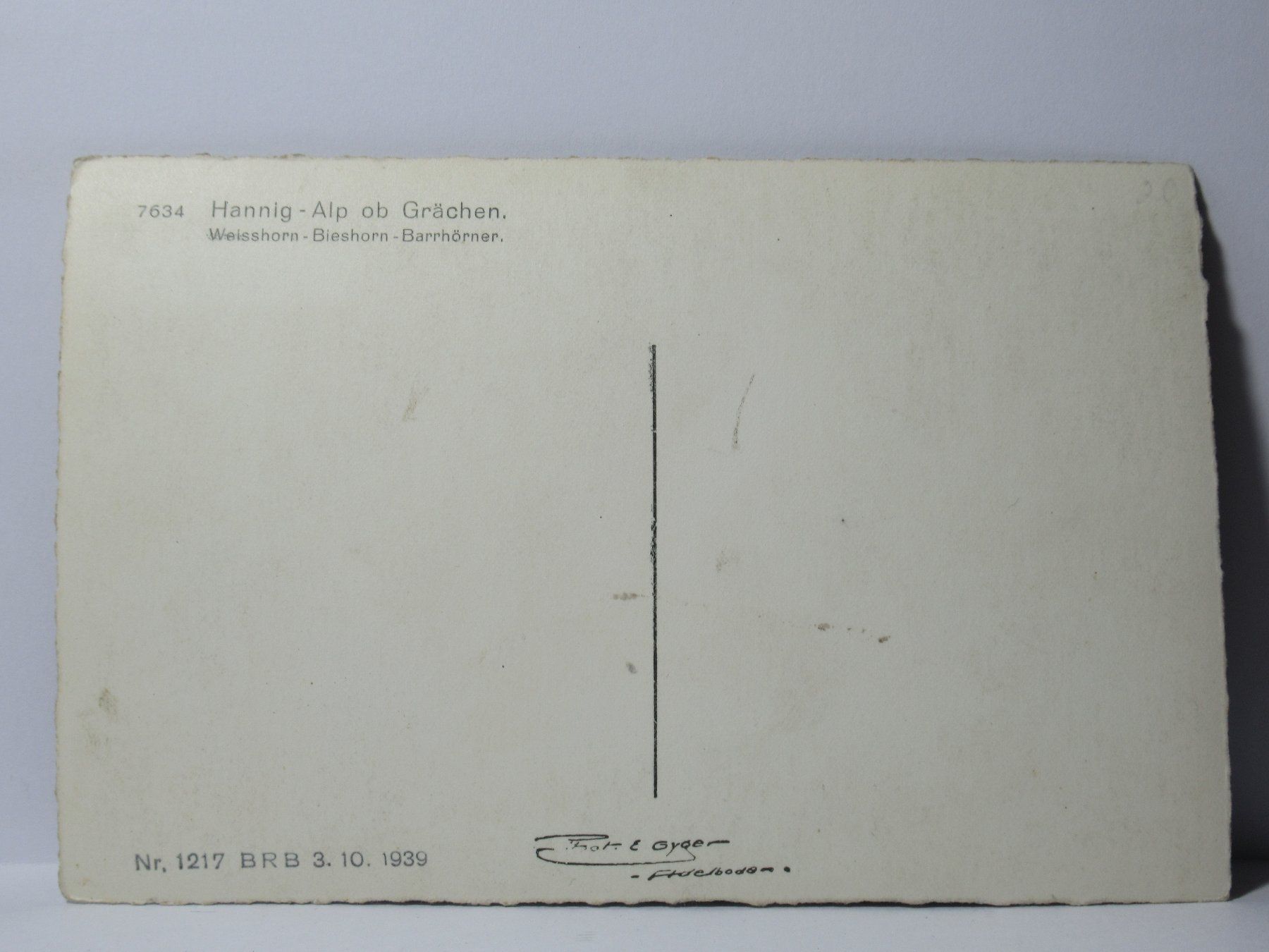 Ansichtskarten: Hannig - Alp ob Gränchen , Kühe – Neu (gemäss Beschreibung) aus Grenchen von Bluemchen1900 1