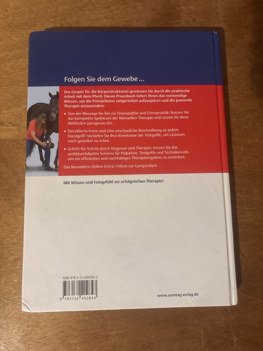 Libri: Manuelle Pferde-Therapie, Renate Ettl – Usato da Zürich venduto da WWehrle 1