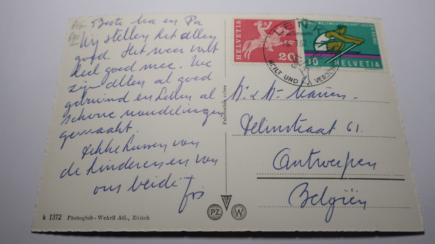 Cartoline postali: Lenk i. S. Der Wilstruber – Usato da Cormoret venduto da Pascalll2001 3