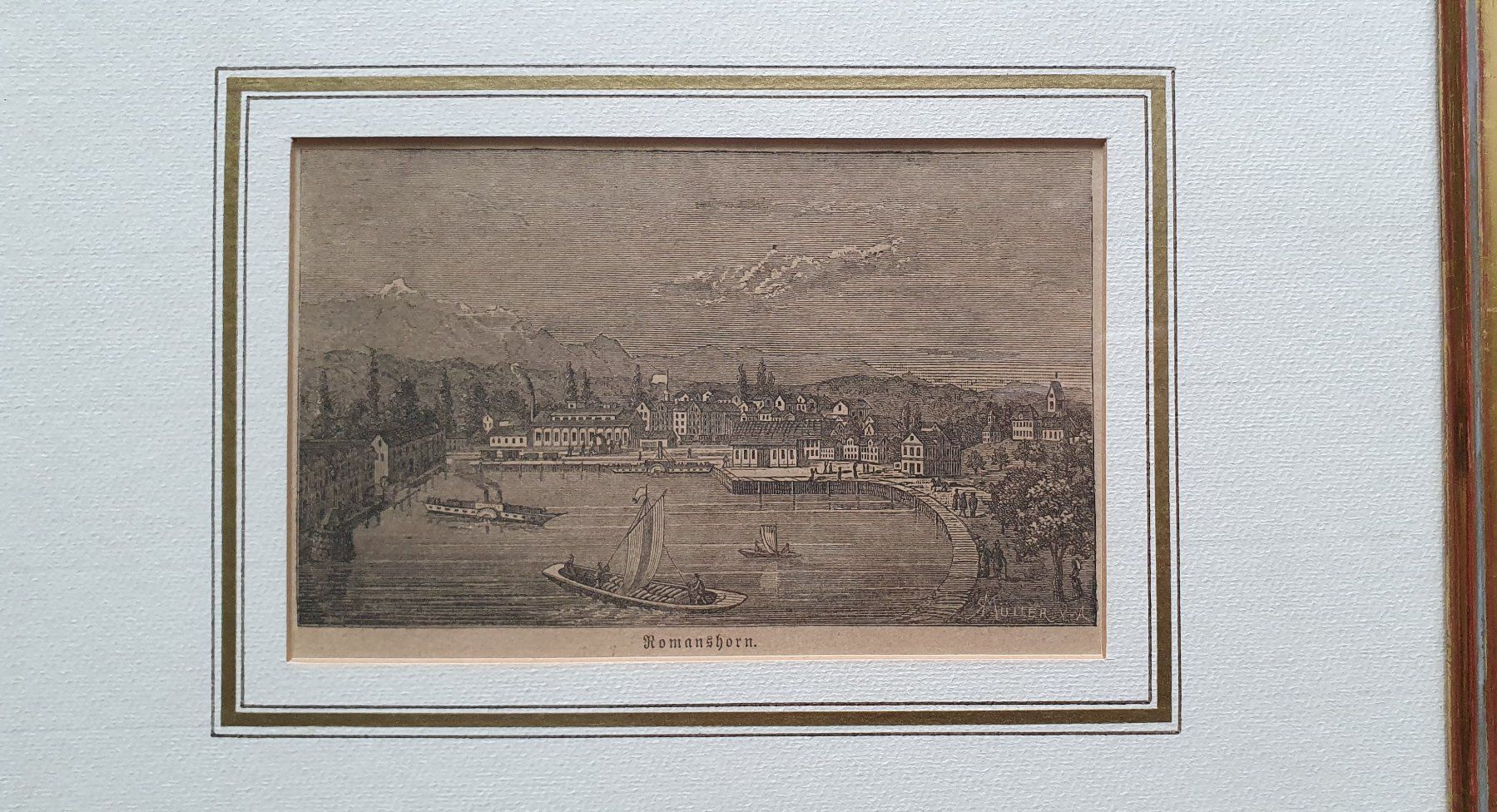 Incisioni: Bild - Romanshorn,  Stich – Usato da Kreuzlingen venduto da Rschweiz1 1