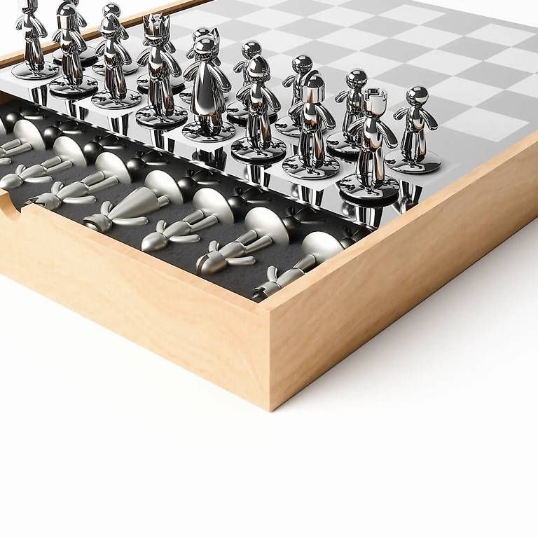 Spiele: Umbra Buddy Schachspiel / Chess Set Design-Klassiker – Gebraucht aus Schindellegi von msilb 3