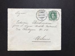 Schönes Briefli nach Milano mit Nr. 67C