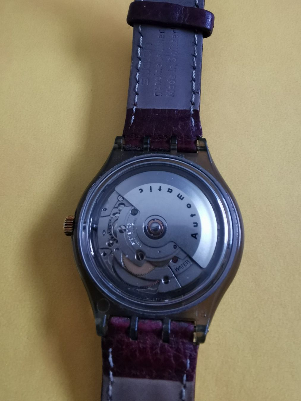 Swatch Uhren: Vintage Swatch Automatic RUBIN SAM100, 1991 – Gebraucht aus Hohenrain von mr10 2