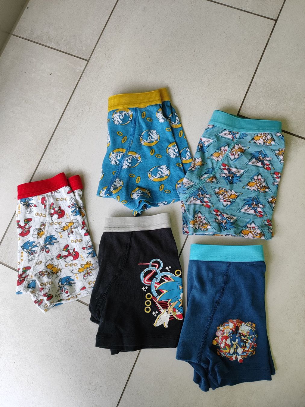 Unterwäsche: Set Boxershorts Sonic Gr. 6 (116) – Gebraucht aus Seon von Mandes1 1