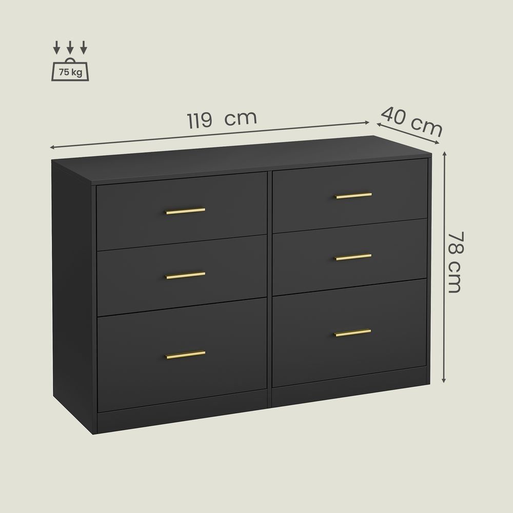 Commodes: Kommode mit 6 Schubladen VELORA – Neuf avec emballage d'origine à Lachen SZ par MAMORU-MOEBEL 2