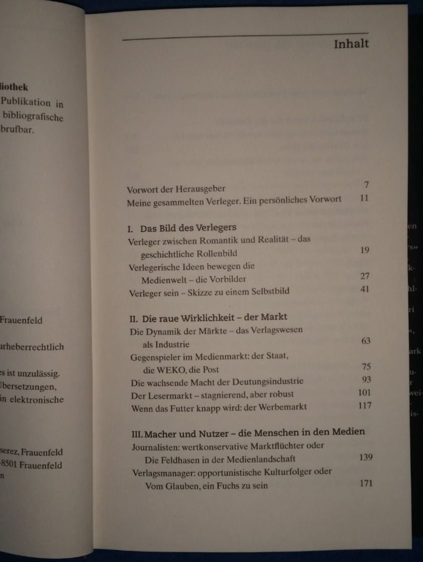 Libri: Verleger sein Karl Lüönd – Nuovo (secondo la descrizione) da Altendorf venduto da Elenaneagu22 2