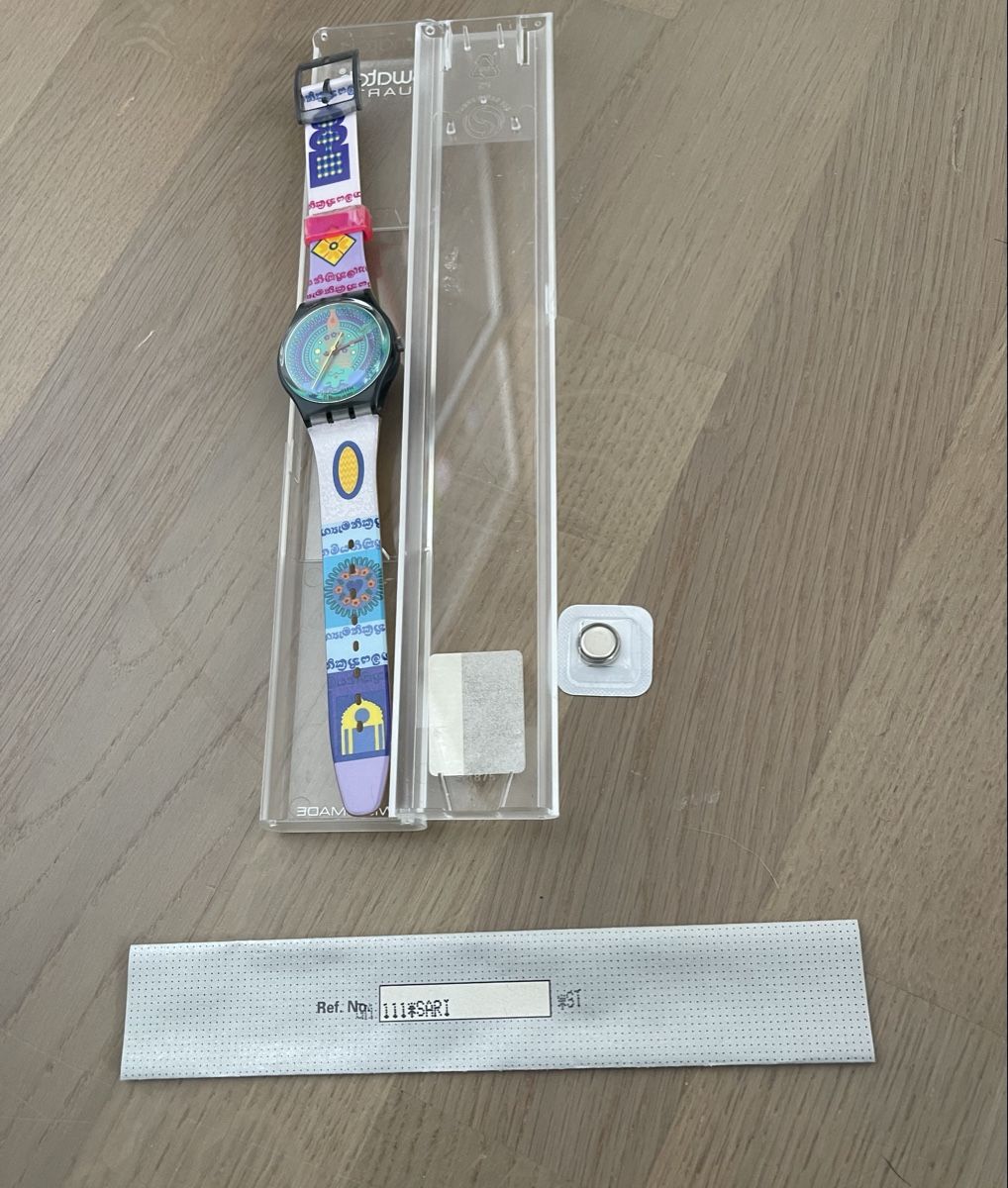 Swatch Orologi: Swatch Gm Sari 111, 1992 – Nuovo (secondo la descrizione) da Einsiedeln venduto da Gunnar1000 1