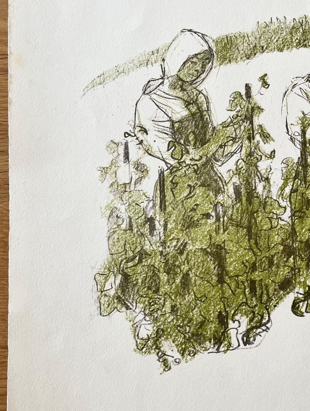 Grafica & Litografie: HUGO WÄLTI LITHOGRAPHIE SIGNIERT – Usato da Gersau venduto da grafik-kunst 4