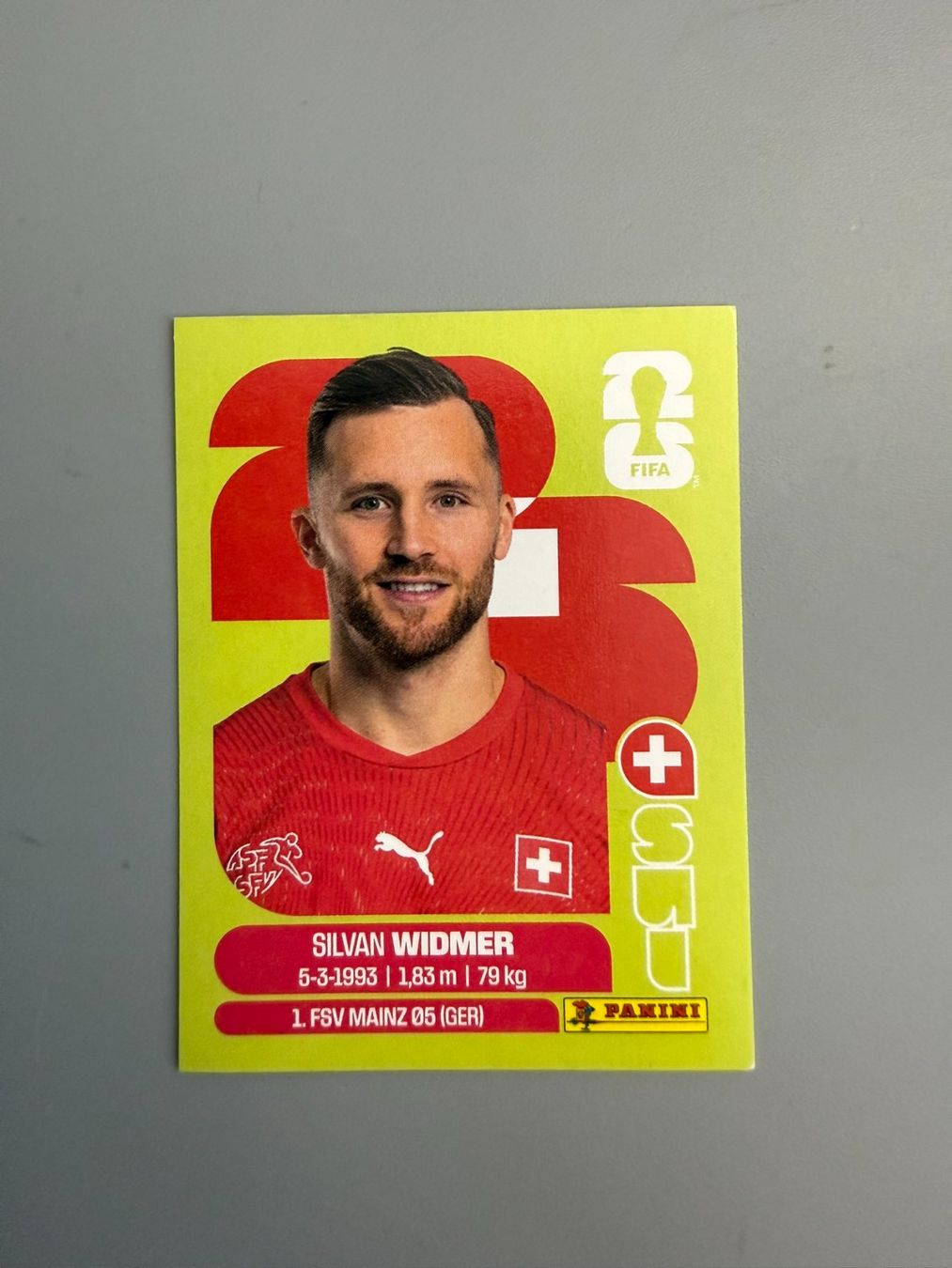 Panini Sammelbilder & Trading cards: Panini Silvan Widmer SUI8 – Gebraucht aus Liebefeld von Ronaldo-1996
