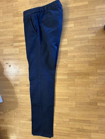 Scotch&Soda, pantalon coton, bleu, taille33