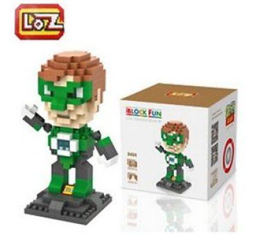 Nanoblock Kit di costruzioni: 9454 Loz - DC - Green Latern – Nuovo e nell'imballaggio originale da Hochdorf venduto da ruest-online