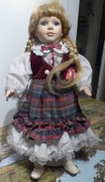 Porzellan Puppe