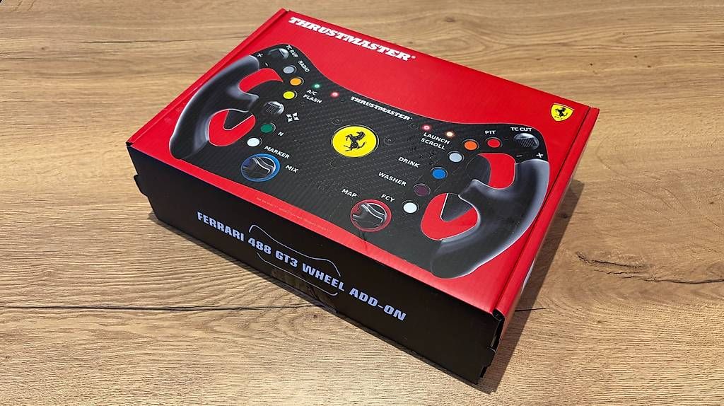 Controller: Thrustmaster Ferrari 488 GT3 Wheel Add-On – Usato da Schindellegi venduto da Reschech 2