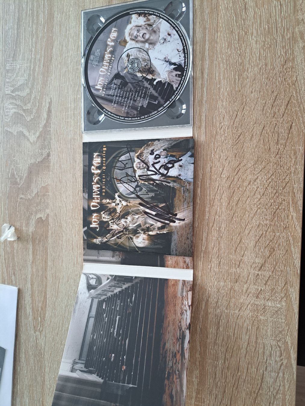 CD: CD Jon Oliva's Pain Signé Autographe – Usato da Sierre venduto da ronhextall 1