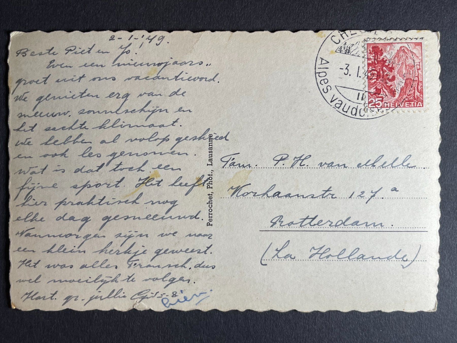 Cartoline postali: Dents du Midi – Usato da Steg VS venduto da danwer74 1