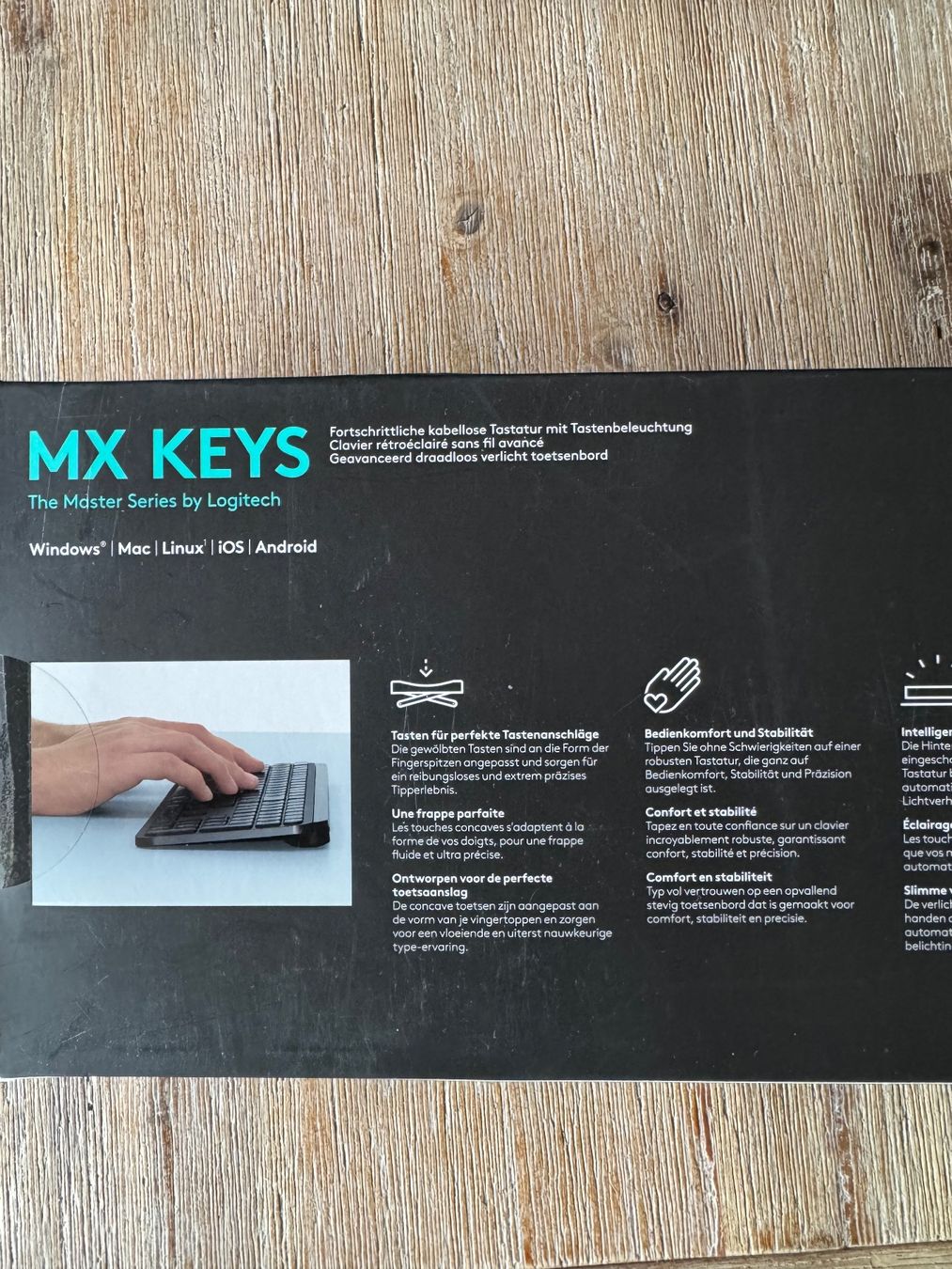 Logitech MX Keys, Nummernblock, Kabellos, CH Layout (Neu und ...