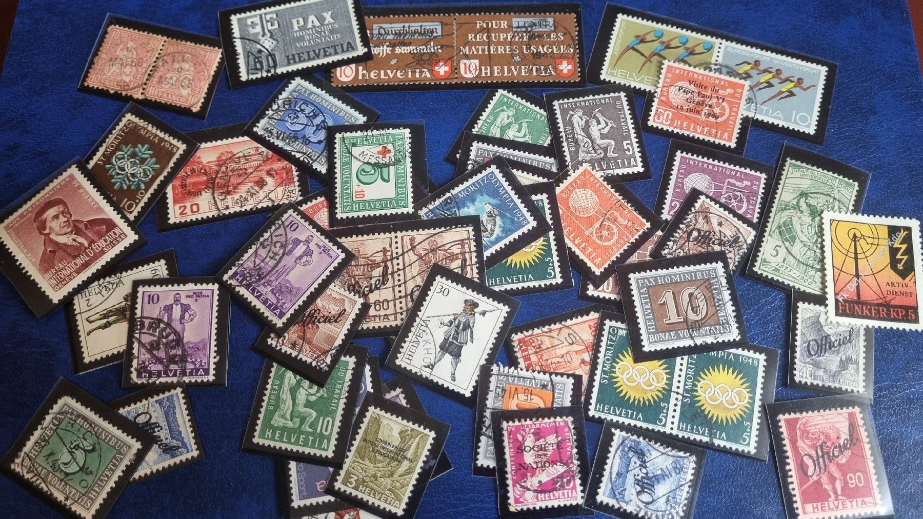 Tutti i francobolli: AUS NACHLASS - DIVERSE SCHWEIZER BRIEFMARKEN  – Usato da Heimenschwand venduto da Valvora