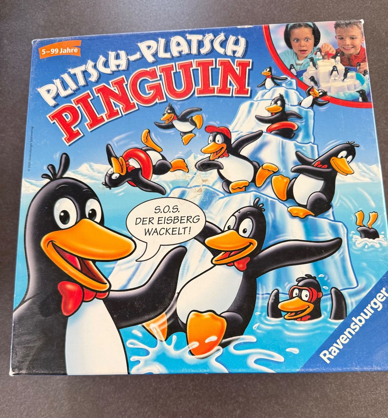 Ravensburger Giochi: Ravensburger Plitsch Platsch Pinguin – Usato da Scharnachtal venduto da Annanass