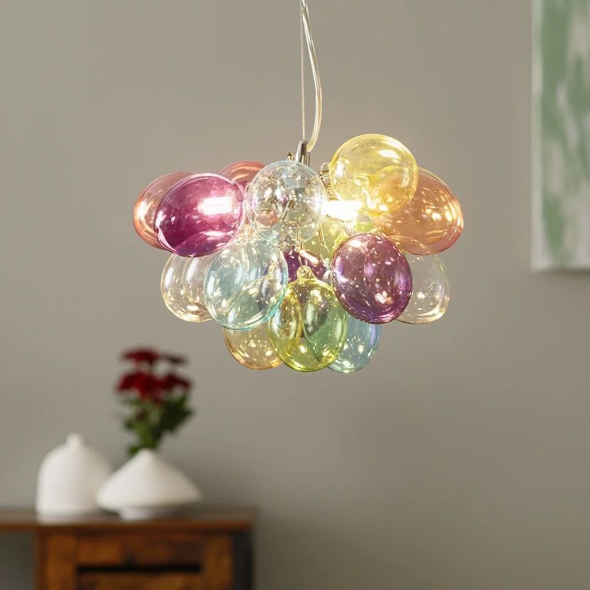 Lampadari & plafoniere: Pendellampe by Rydéns "Gross" bunt – Usato da Solothurn venduto da boomchicawahwah 1